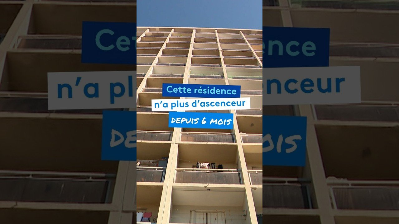 Dans cette résidence de 13 étages, il n&rsquo;y a plus d&rsquo;ascenseur depuis 6 mois