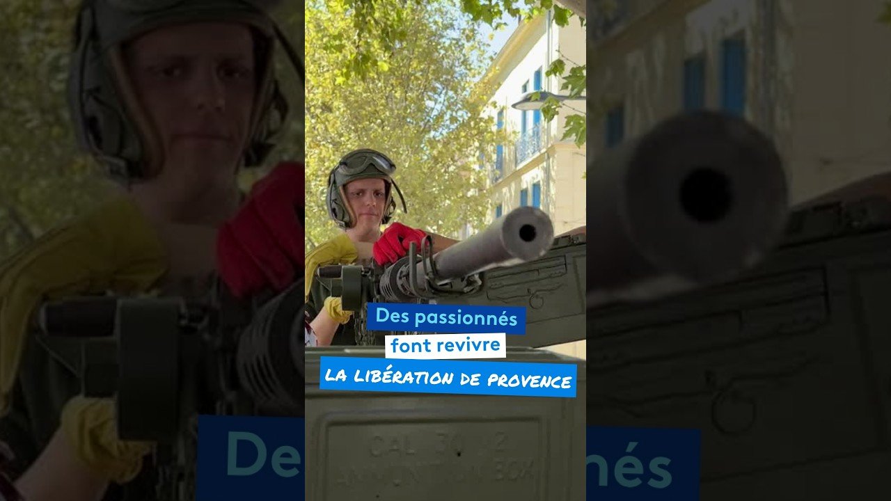 Des passionnées font revivre la libération de Provence