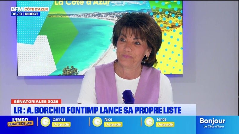 Dominique Estrosi Sassone et A. Borchio Fontimp : Les Républicains divisés en deux listes