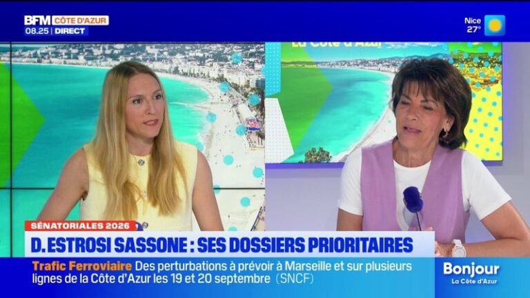 Dominique Estrosi Sassone présente ses dossiers prioritaires