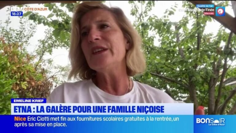 Etna : La galère pour une famille niçoise