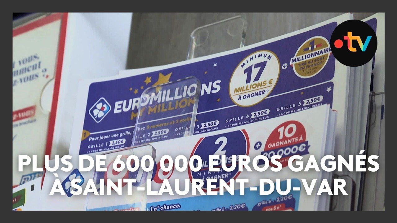 Euromillions : plus de 600 000 euros remportés à Saint-Laurent-du-Var