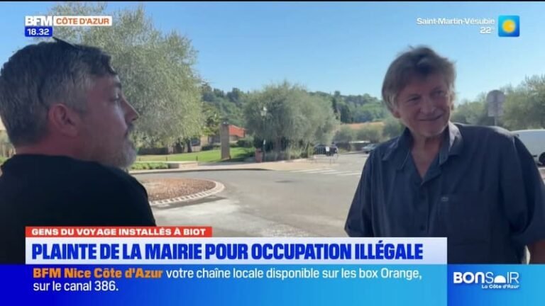 Gens du voyage installés à Biot : plainte de la mairie pour occupation illégale