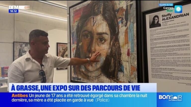Grasse : cette exposition met en lumière des parcours de résilience