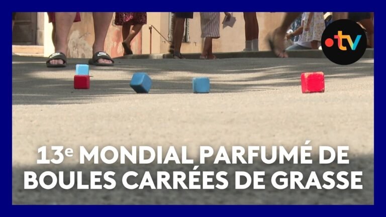 Il existe le Mondial parfumé de boules carrées ! Il s’est déroulé à Grasse