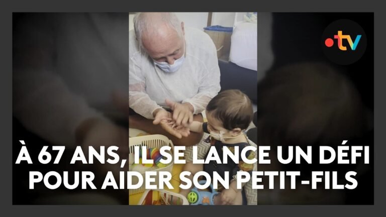 Il parcourt 925 kilomètres à vélo pour aider son petit-fils de 16 mois, atteint d&rsquo;une grave maladie
