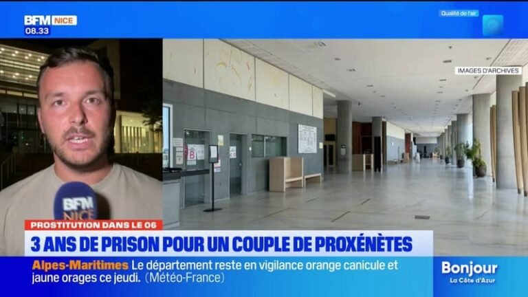 Ils avaient prostitué deux jeunes filles, dont une mineur de 13 ans.. 3 ans de prison pour un couple