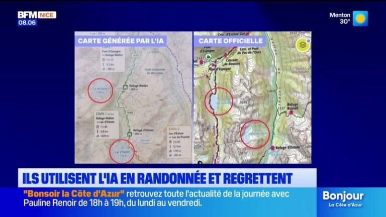 Ils utilisent l&rsquo;IA en randonnée… et regrettent