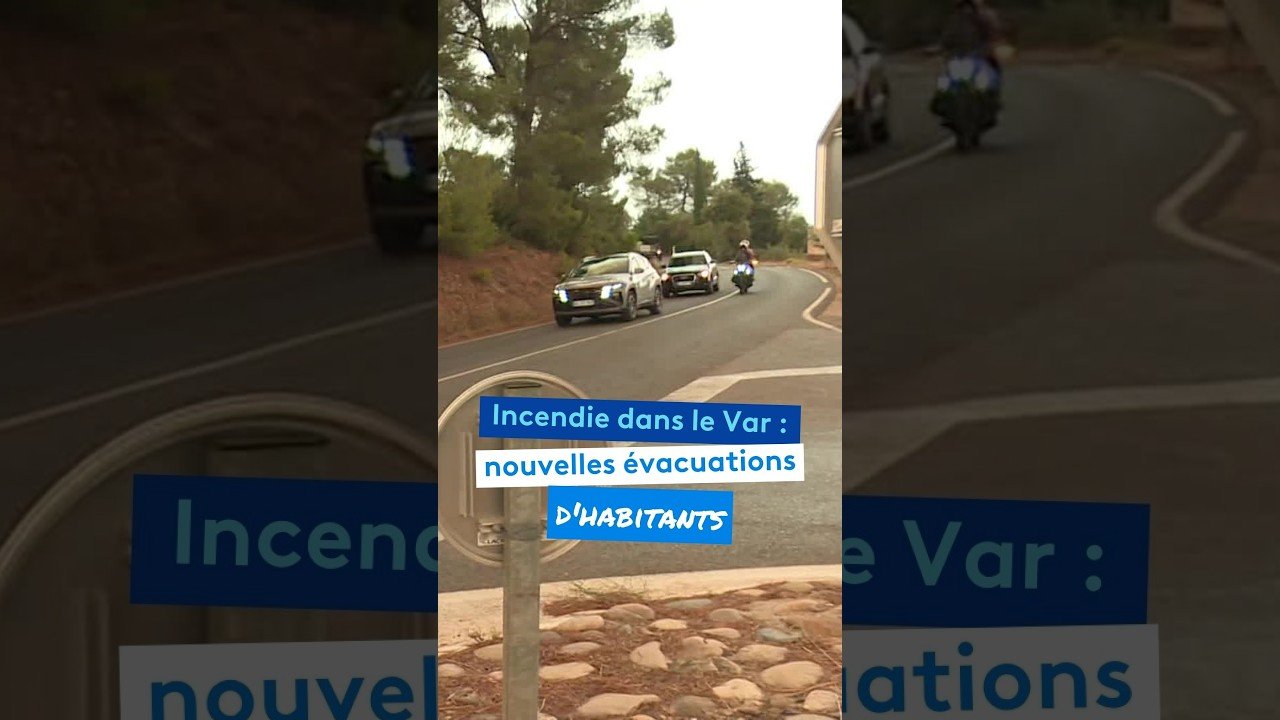 Incendie dans le Var : nouvelles évacuations d&rsquo;habitants