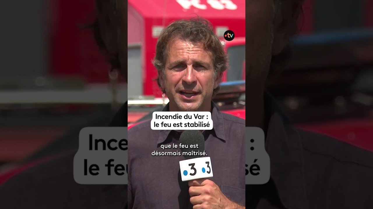 Incendie du Var : le feu est maîtrisé