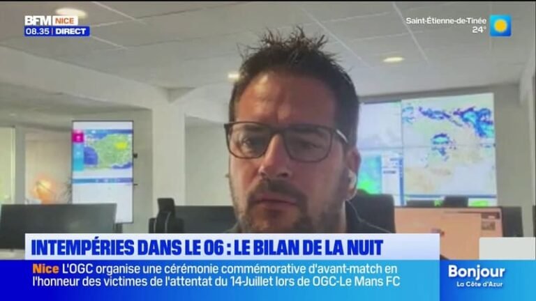 Intempéries dans les Alpes maritimes : jusqu&rsquo;à 40 mm de cumul de pluie atteint localement