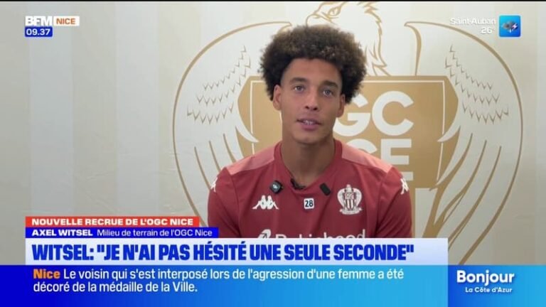 « Je n&rsquo;ai pas hésité une seule seconde » :  à 37 ans, Axel Witsel rejoint les Aiglons avec ambition