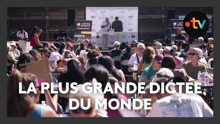 La « plus grande dictée du monde », lue par Dimitri Payet à Marseille