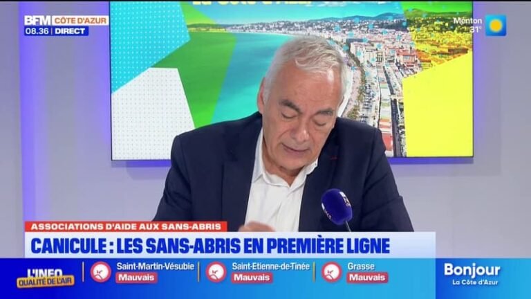 La prise en charge des sans abris est insuffisante pour le conseiller municipal Patrick Allemand(PS)