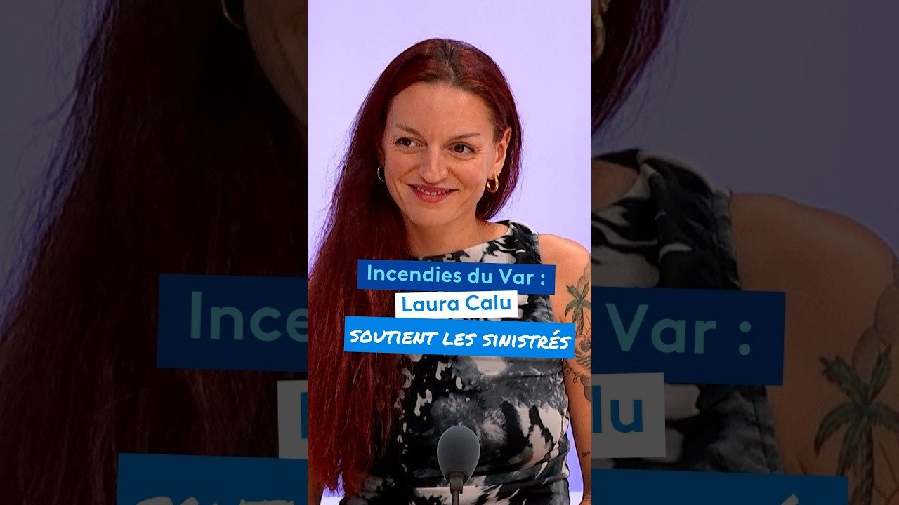 Laura Calu, originaire de Correns, sinistrée par les flammes cet été, a lancé une cagnotte citoyenne
