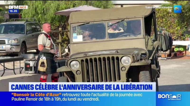 Le 82ème anniversaire de la Libération de Cannes célébré ce lundi