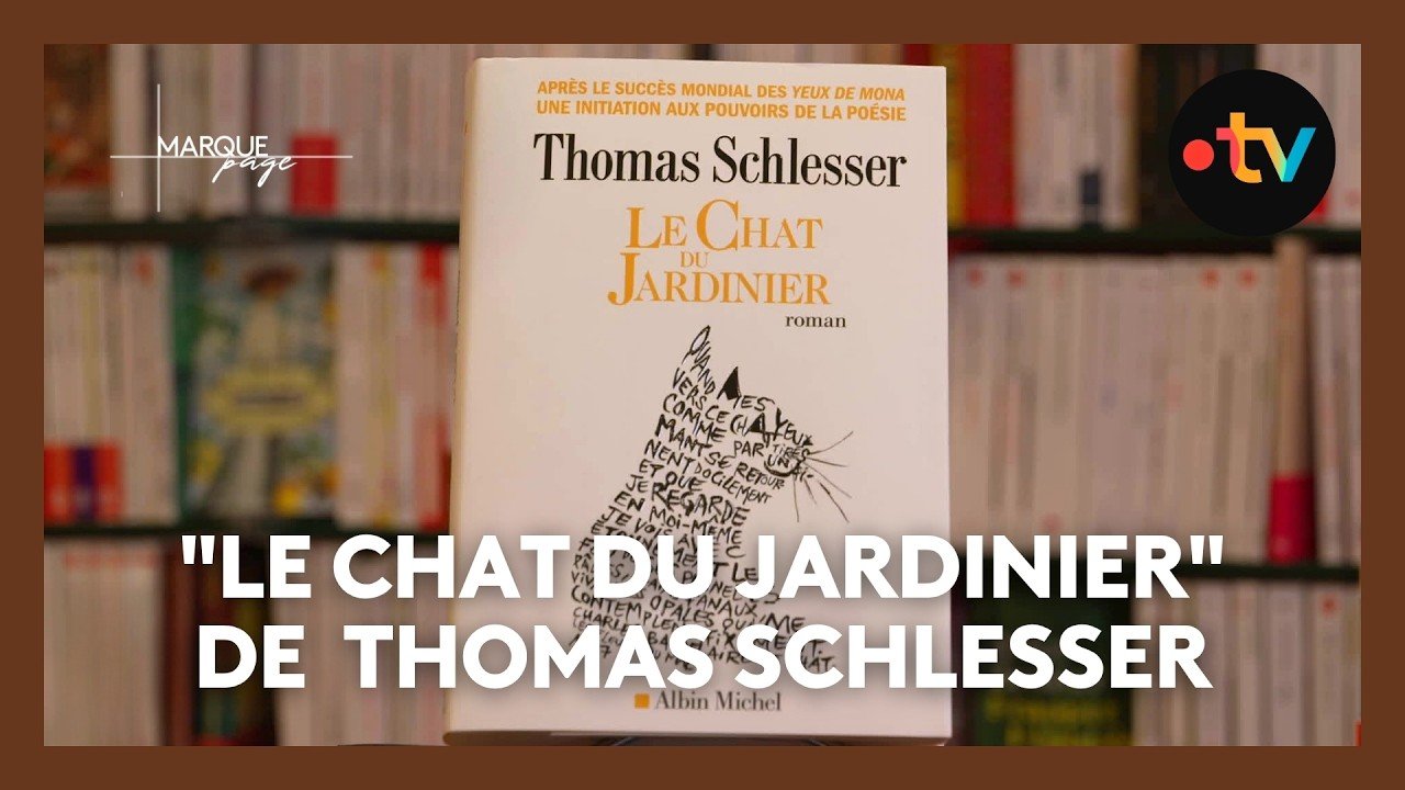 « Le Chat du Jardinier » de Thomas Schlesser : le roman coup de cœur de la librairie Lo Païs
