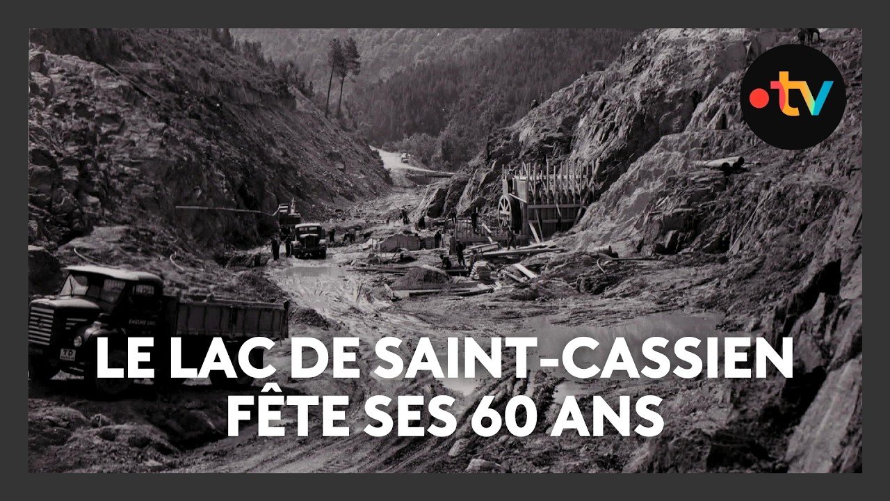 Le lac de Saint-Cassien fête ses 60 ans, retour sur son histoire et ses missions essentielles