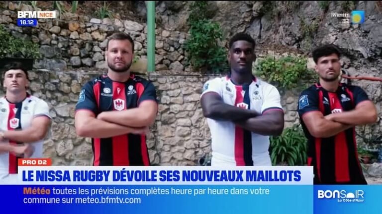 Le Nissa Rugby dévoile ses nouveaux maillots