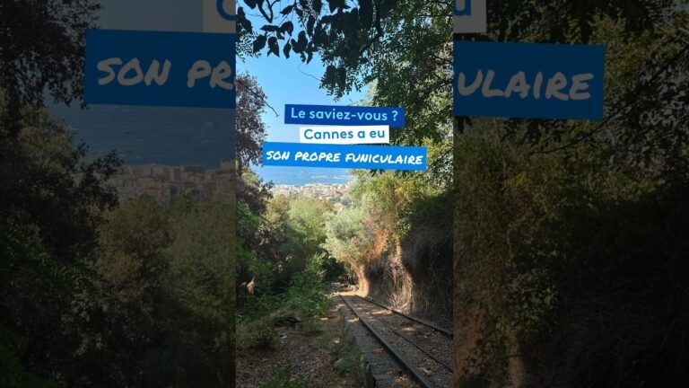 Le saviez-vous : Cannes a eu son propre funiculaire