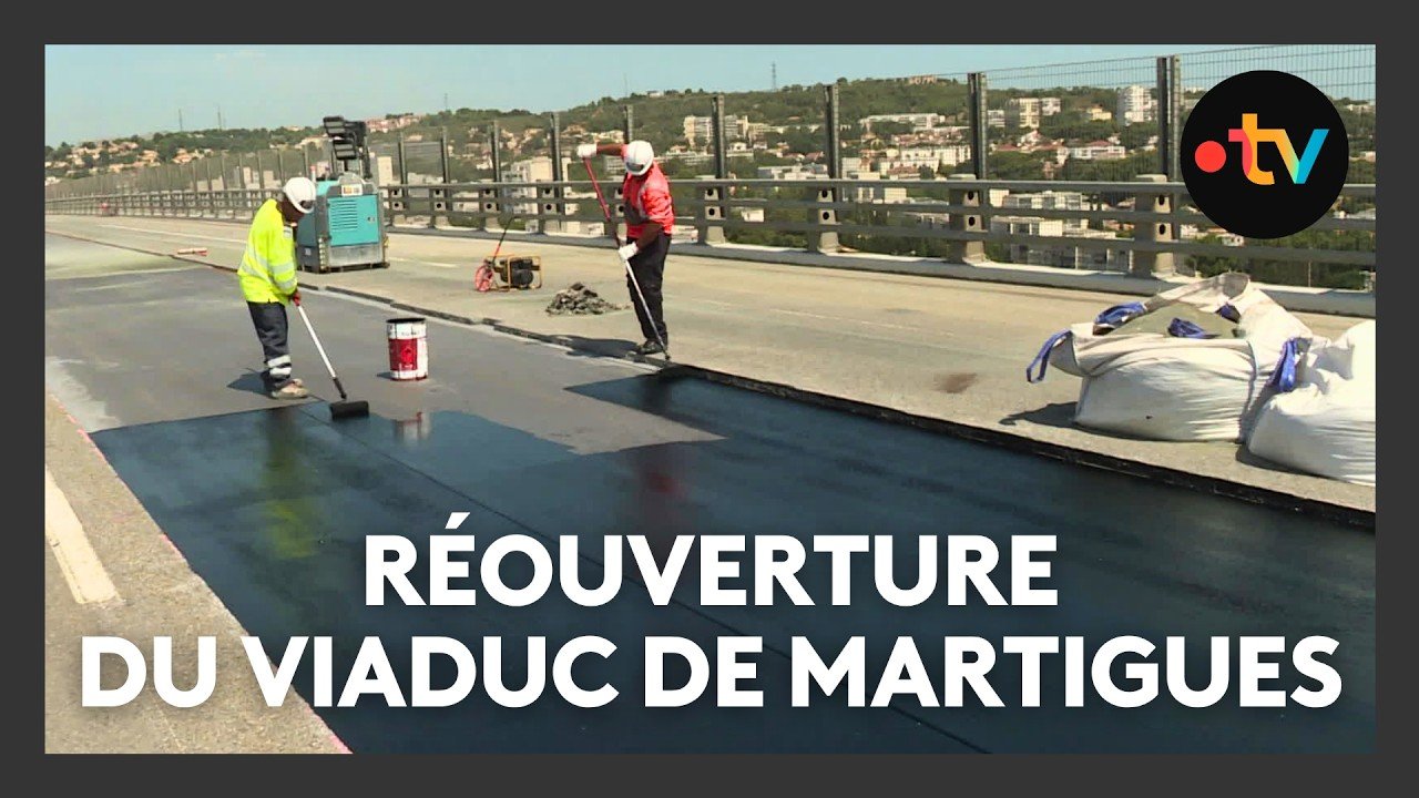 Le viaduc de Martigues bientôt rouvert, soulagement pour les 80 000 usagers quotidiens ?