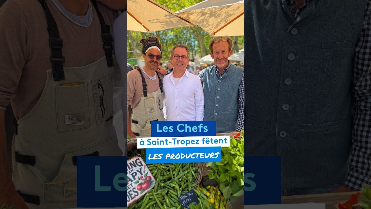 Les Chefs à Saint-Tropez fêtent les producteurs