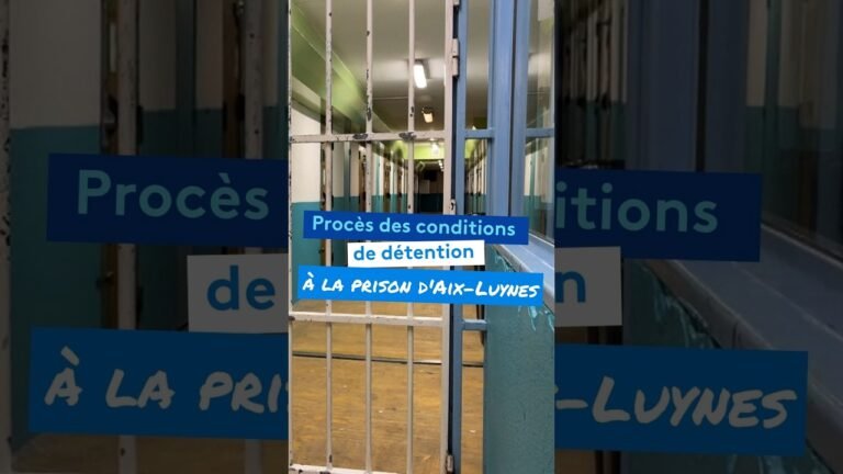 Les conditions de détention du centre pénitentiaire d&rsquo;Aix-Luynes portées devant la justice