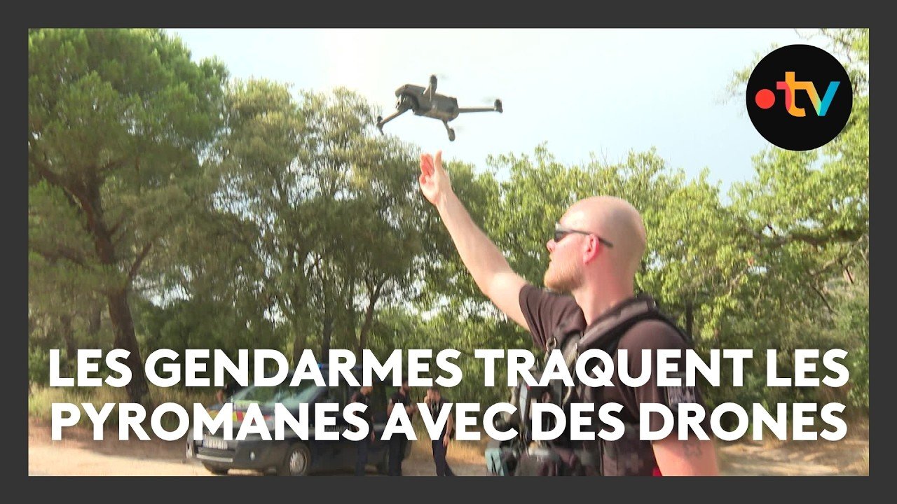 Les drones, ces engins qui traquent les pyromanes notamment dans le Var