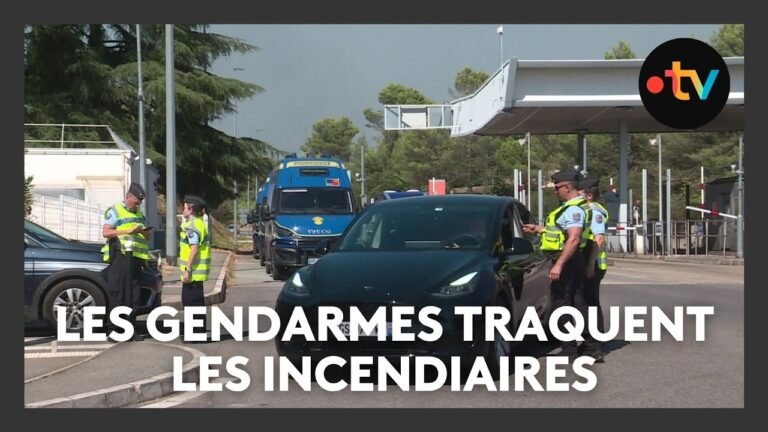 Les gendarmes traquent les incendiaires sur les routes