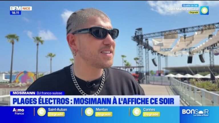 Les plages électroniques à Cannes : Mosimann à l’affiche ce soir