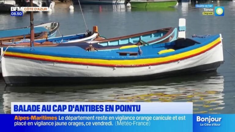 L&rsquo;été chez nous : une balade au Cap d&rsquo;Antibes en pointu
