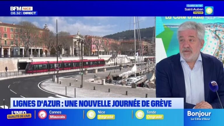 Lignes d&rsquo;Azur : nouvelle journée de grève ce lundi dans les transports de la Métropole