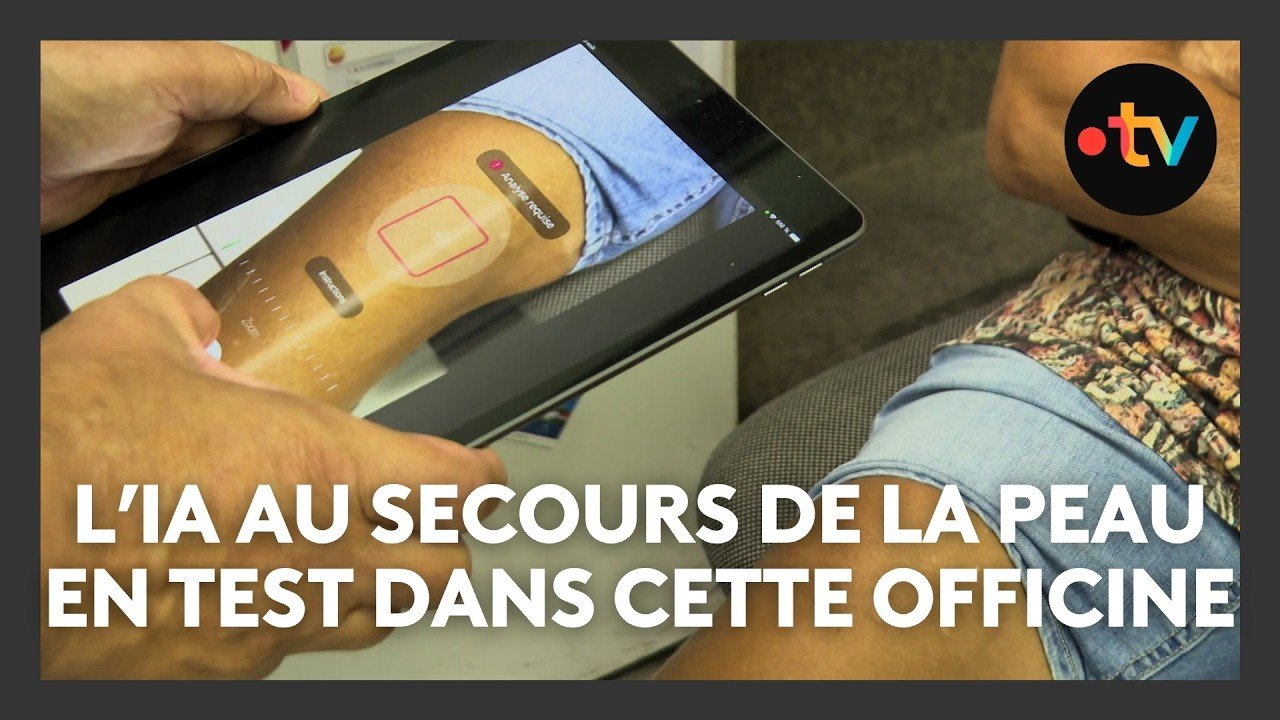 L&rsquo;intelligence artificielle au secours de la peau dans cette pharmacie, une première en France