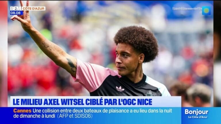 Mercato OGC Nice : Ngoumou rejoint les Aiglons, Witsel en approche