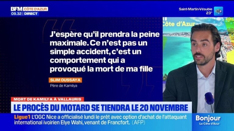 Mort de Kamilya à Vallauris : Le procès se tiendra le 20 novembre prochain