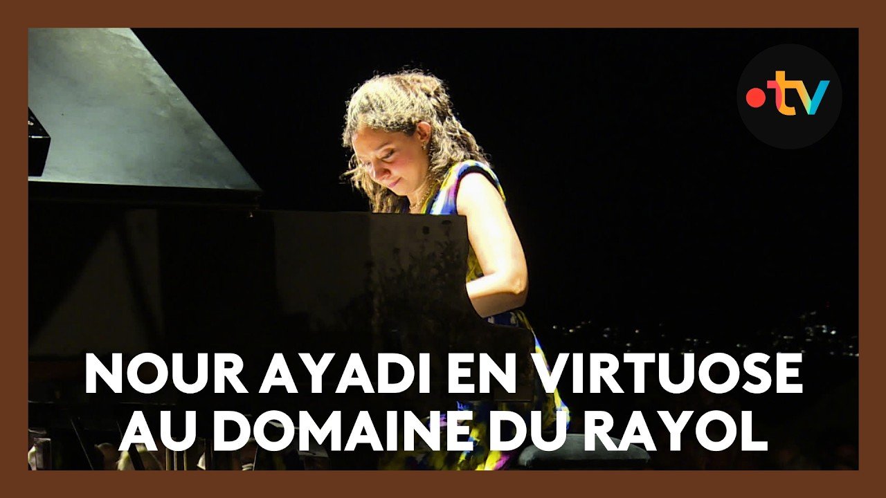 Nour Ayadi, virtuose du piano pour une soirée romantique au domaine du Rayol