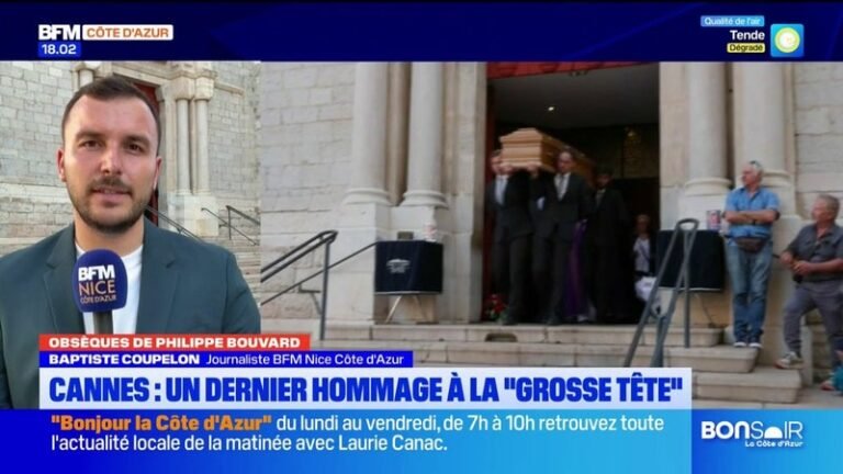 Obsèques de Philippe Bouvard : Cannes rend un dernier hommage à la « Grosse Tête »