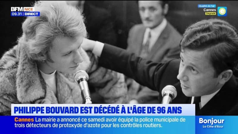 Philippe Bouvard est décédé à l&rsquo;âge de 96 ans à son domicile cannois