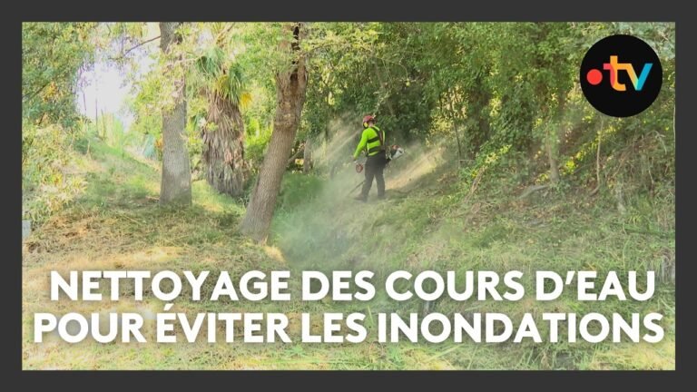Pour éviter les inondations, les cours d’eau se préparent aux orages dans les Alpes-Maritimes