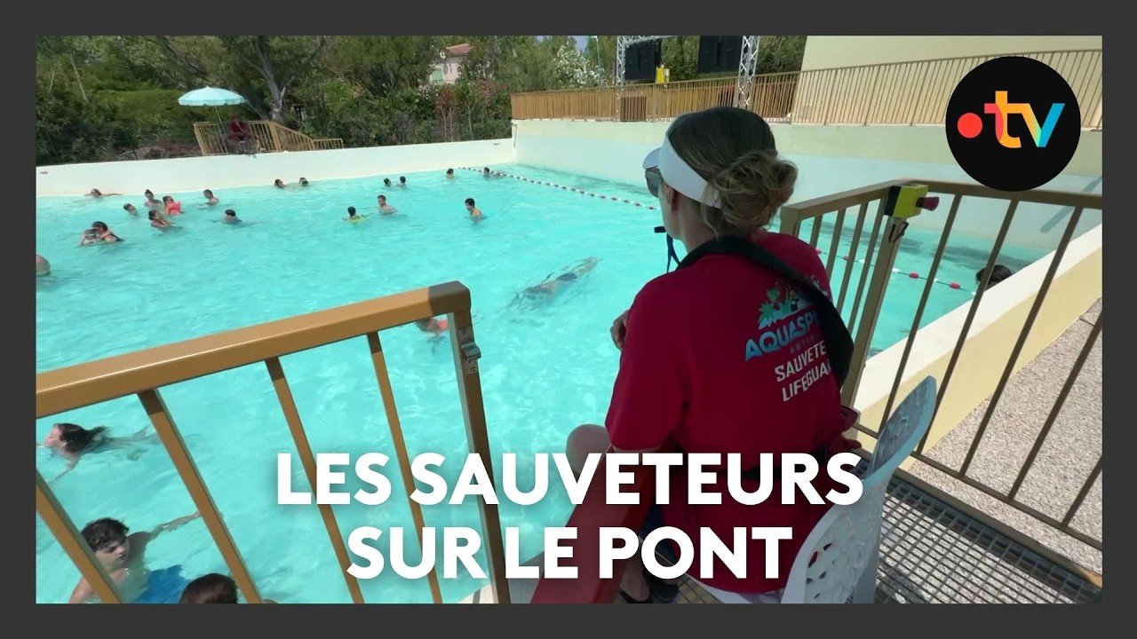 Prévention noyade : les sauveteurs assurent la sécurité des vacanciers