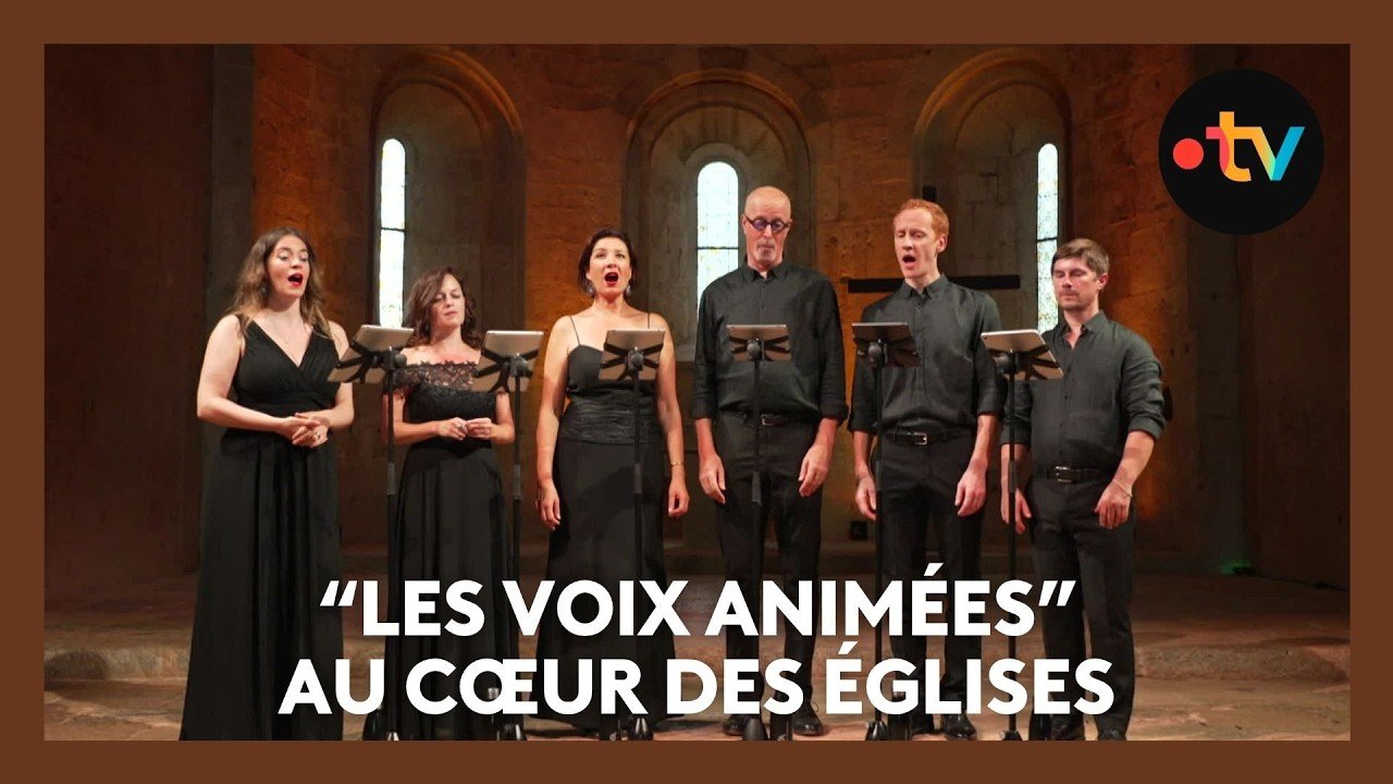 Rencontre avec « Les Voix animées » à l&rsquo;abbaye du Thoronet