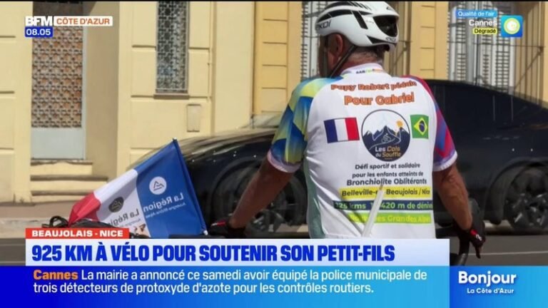 Robert, retraité de 67 ans, a bouclé son défi de 925 kilomètres à vélo pour soutenir son petit-fils