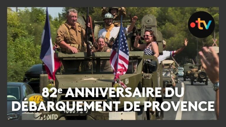 Saint-Raphaël célèbre le 82ᵉ anniversaire du débarquement de Provence