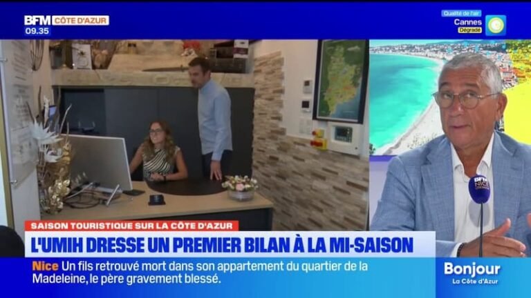 Saison touristique sur la Côte d&rsquo;Azur : L&rsquo;UMIH dresse un premier bilan à la mi-saison
