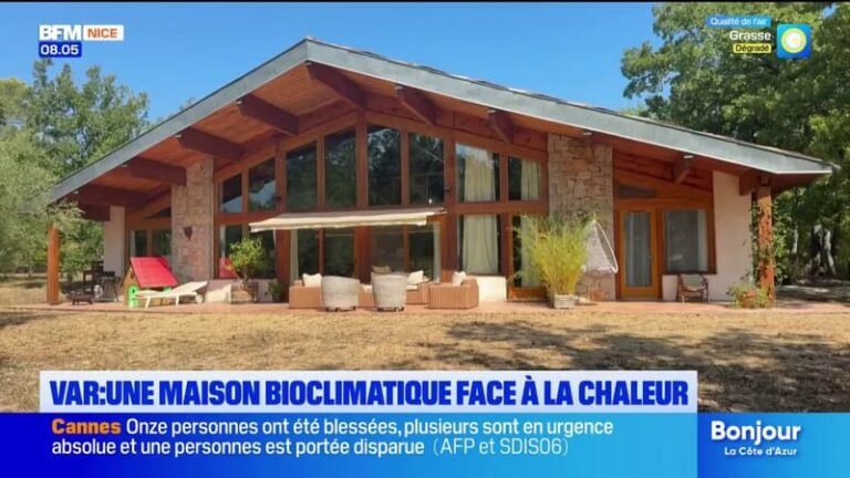 Seillans : une facture de chauffage 30 fois moins chère grâce à une maison bioclimatique