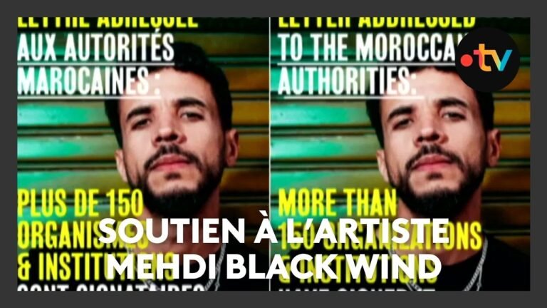Soutien au rappeur marocain Mehdi Black Wind avant son procès en octobre prochain