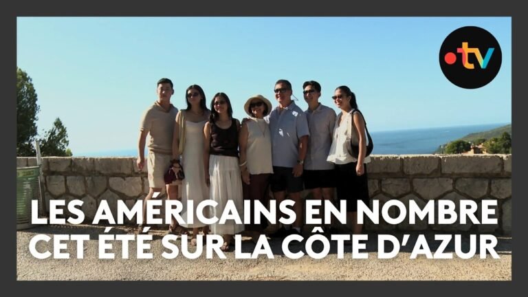Sur la Côte d&rsquo;Azur, les touristes américains sont de plus en plus nombreux cet été