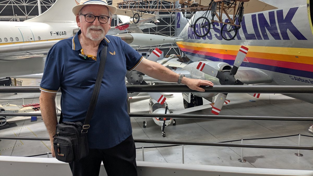 TÉMOIGNAGE. À 76 ans, il franchit pour la 104e fois les portes d&rsquo;Aéroscopia près de Toulouse et bénéficie d&rsquo;un