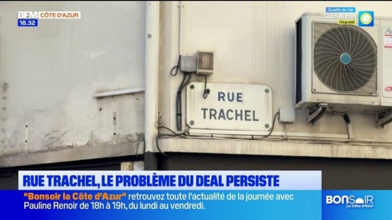 Trafic de drogue rue Trachel à Nice : une situation toujours « invivable ». .