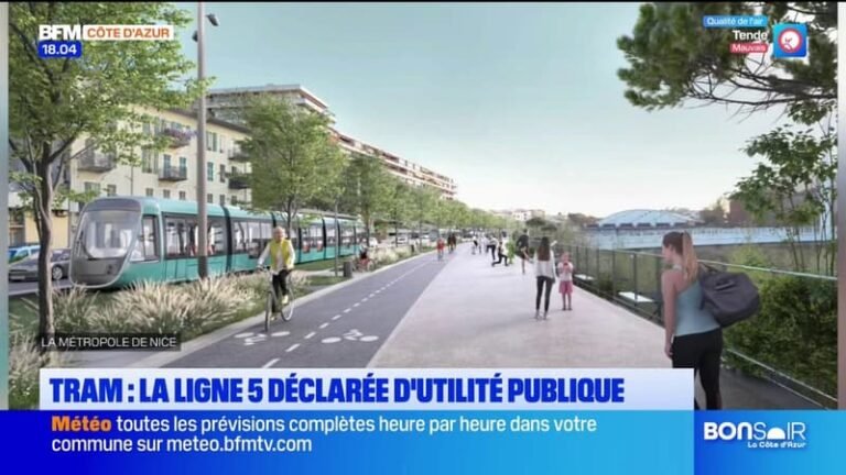 Tram : La ligne 5 déclarée d&rsquo;utilité publique